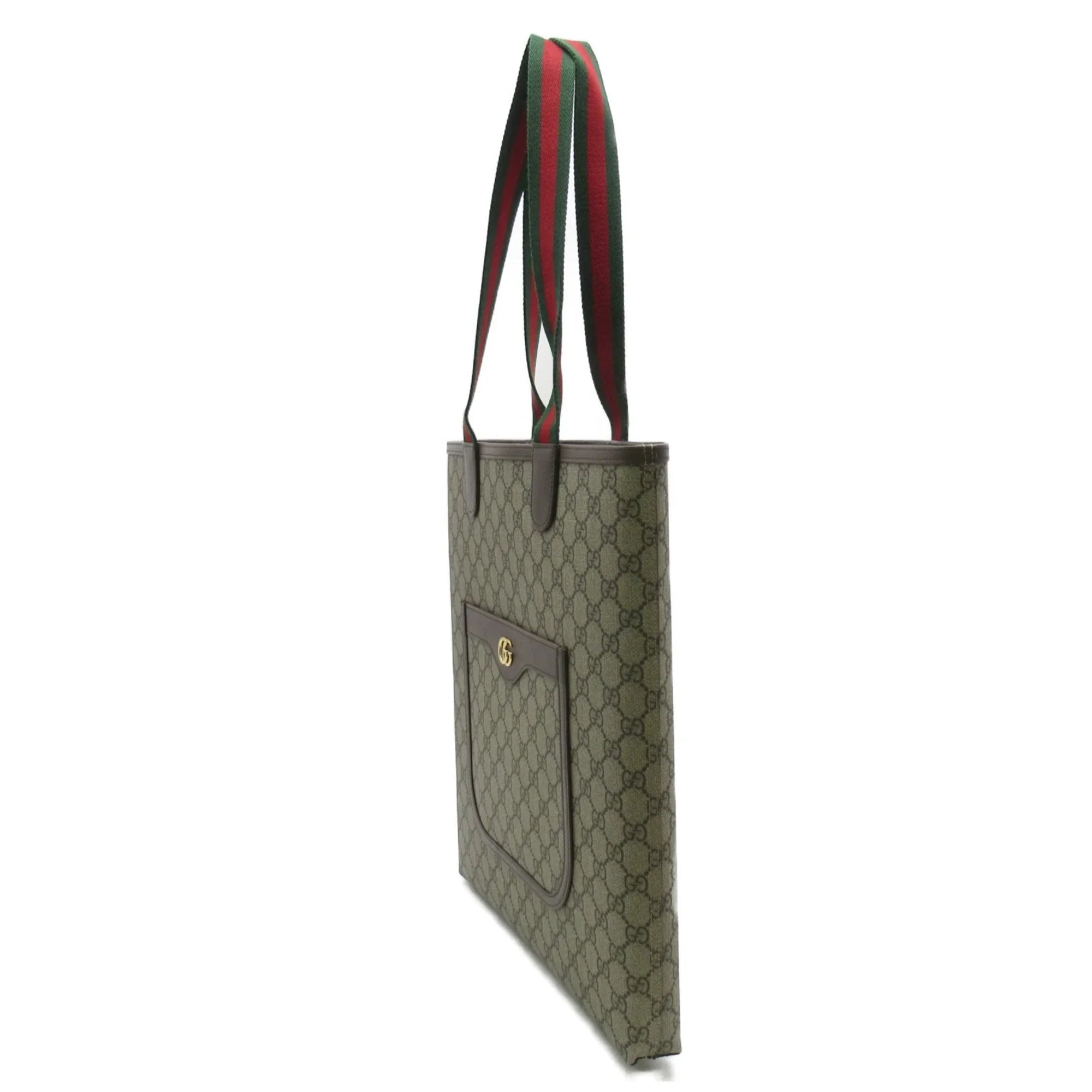 Pre-Owned GUCCI Tote Bag Beige GG Supreme Canvas 7445449AACV8745 (New)