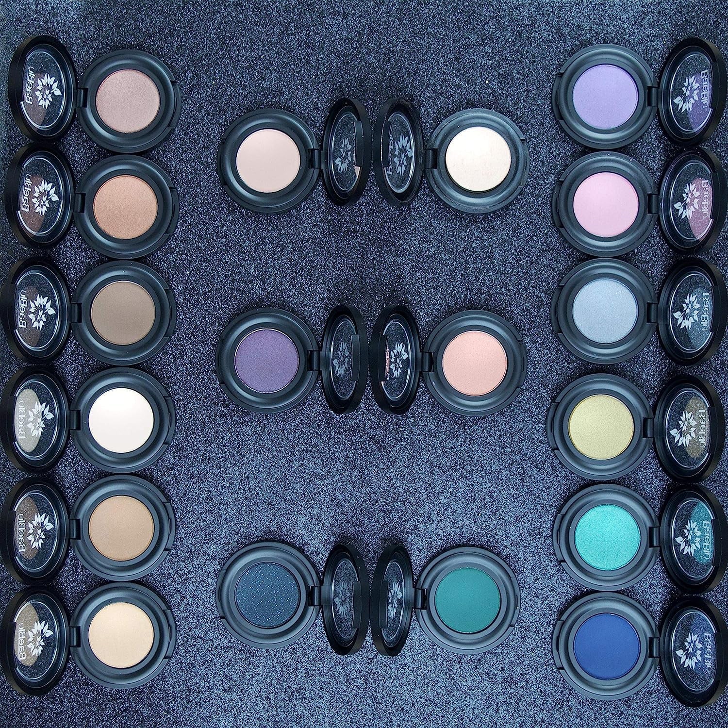 BaeBlu Hypoallergenic Eyeshadow Organic 100% Natural Finely Pressed Velvety Smooth Powder, Made in USA, Cashmere