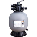 BENTISM Swimming Pool Sand Filter 19" Above Inground Sand Filter with 7-Way Valve