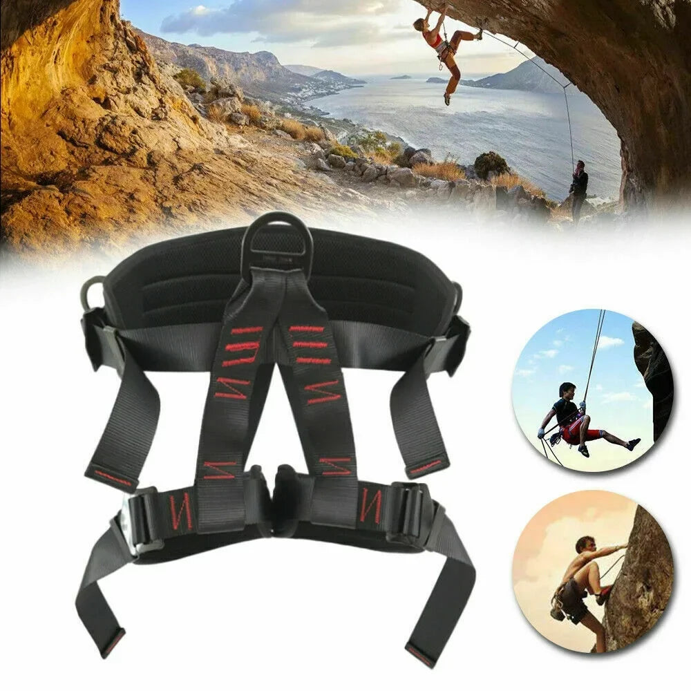 JLLOM Tree Rappelling Harness - Experience Unmatched Safety and Comfort during Outdoor Activities