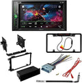 KIT4835 Bundle for 2002-2004 Oldsmobile Bravada W/ Pioneer AVH-241EX Double DIN Car Stereo with Bluetooth/Backup Camera/Installation Kit/in-Dash DVD/CD AM/FM 6.2" Touchscreen Digital Media Receiver