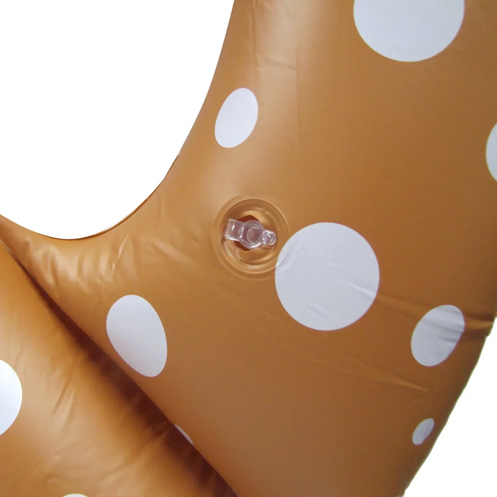 Giant 48" Inflatable Pretzel Swim Pool Water Float Blow Up Toy Party Decoration Novelty Raft