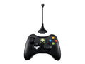 Xbox 360 Wireless Controller and Play & Charge Kit - Gamepad - wireless - 2.4 GHz - Dark - for Xbox 360