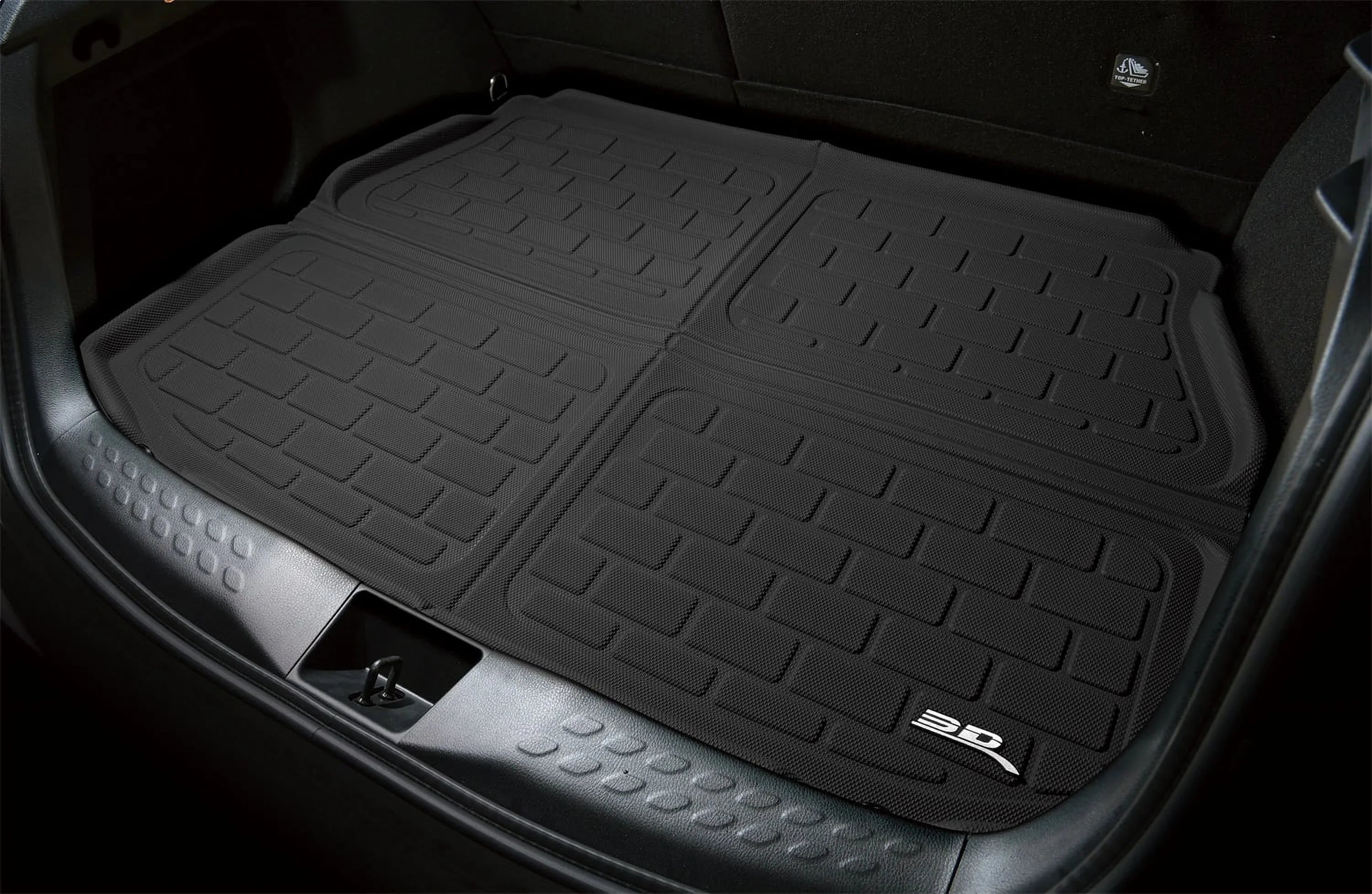 3D MAXpider KAGU Cargo Liner Dark compatible with HONDA HR-V 2016-2022 - Cargo Liner