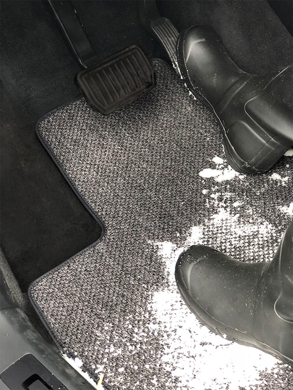 GGBAILEY Ford Explorer Charcoal All-Weather Textile™ Carpet Car Mats, Custom Fit for 2015, 2016, 2017, 2018, 2019 - Large Cargo Mat (w/ Rear Seat Down)