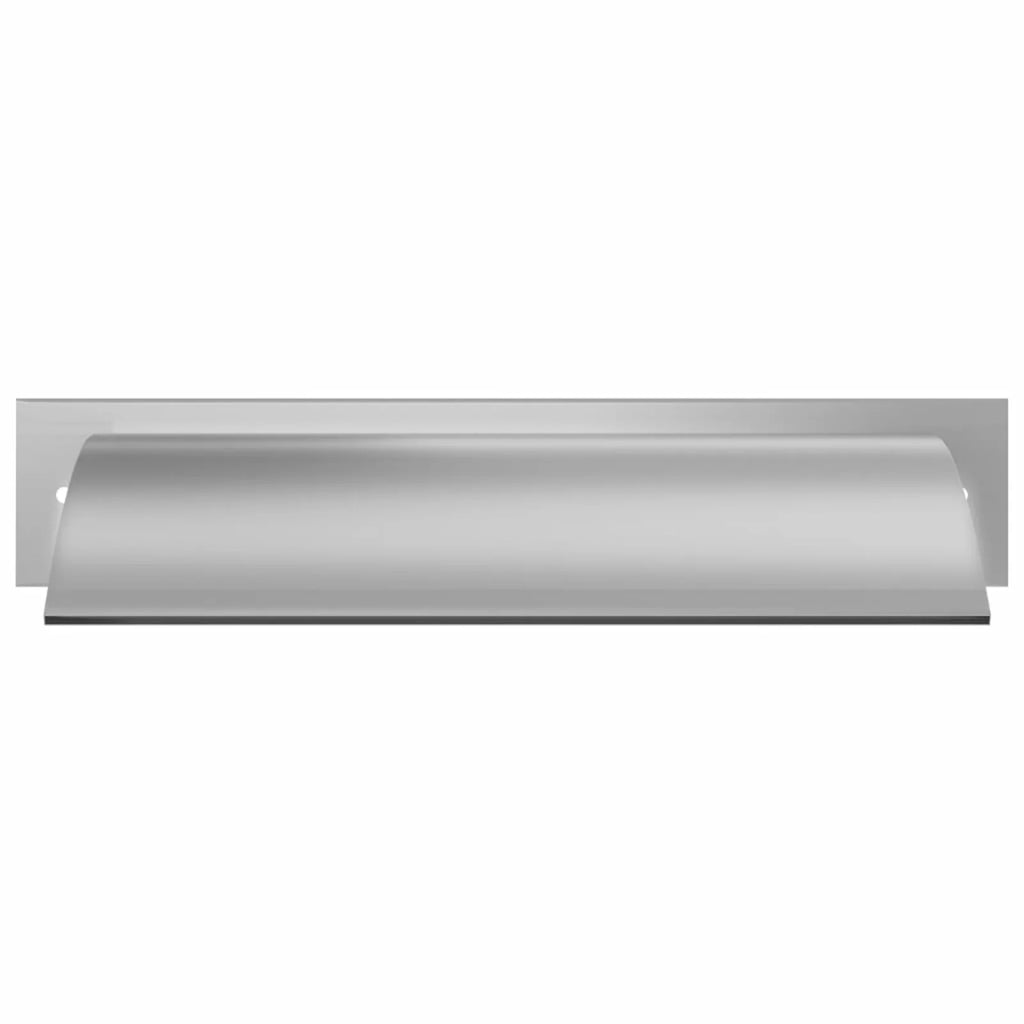 Dcenta Waterfall Pool Fountain Stainless Steel Descent Water Spillway Pond Fountain for Garden Outdoor In Ground Swimming Pool 17.7 x 10.2 x 3.5 Inches (L x W x H)