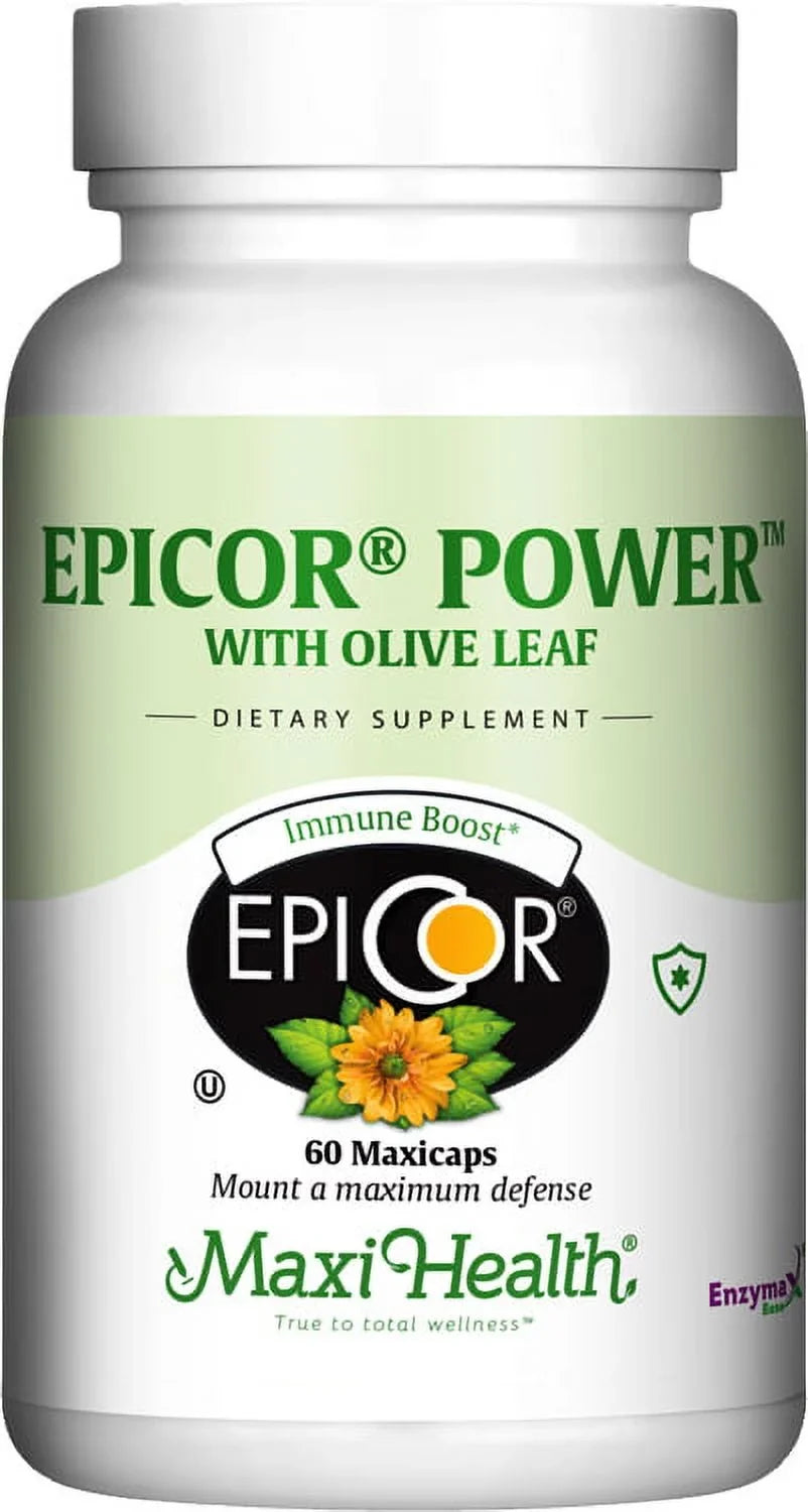 Maxi Health Kosher Immune Power EpiCor with Olive Leaf - 60 MaxiCaps