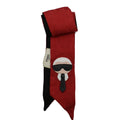 Pre-owned FENDI Karlito Wrappy Silk Scarf Red
