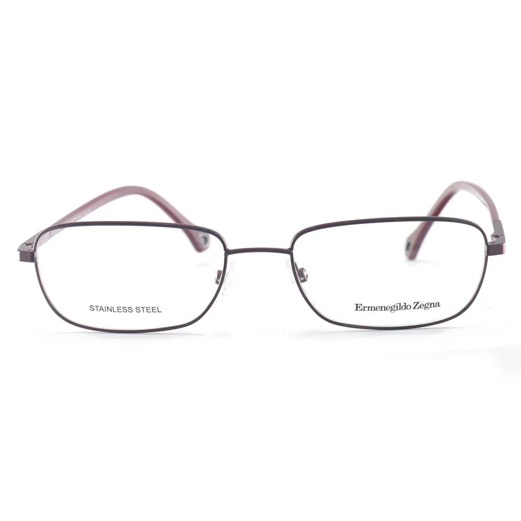 Ermenegildo Zegna Men's Eyeglasses VZ3186 SBY Burgundy 53 17 140 Rectangle