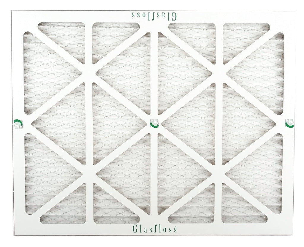 Glasfloss 20x21x1 - MERV 10 Amount - Furnace Air Filter - Made in USA (Actual Size: 19.5 x 20.5x7/8 inch)