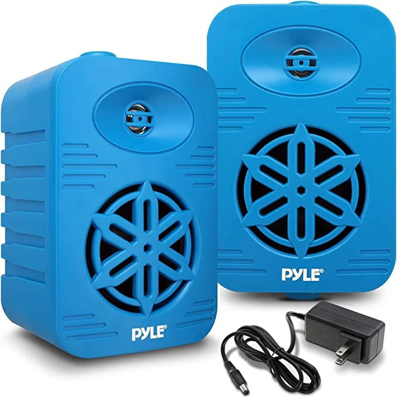 PyleUsa Bluetooth Indoor Outdoor Speakers Pair-500 Watt Dual Waterproof 5.25” 2-Way Full Range Speaker System w/ 1/2” High Compliance Polymer Tweeter-Home, Boat, Marine,Deck,Patio,Poolside PDWRBT56BL