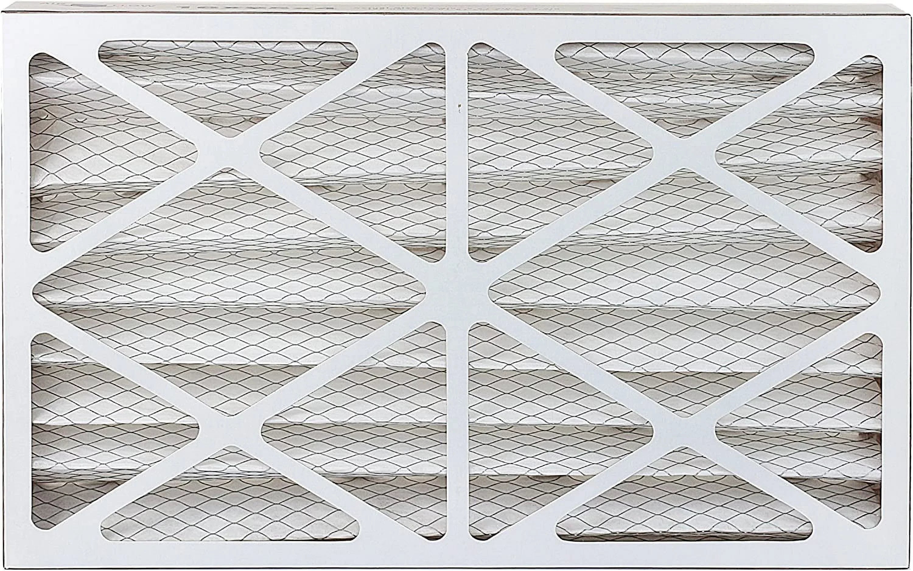 Filterbuy 8x24x4 MERV 8 Pleated HVAC AC Furnace Air Filters (5-Pack)
