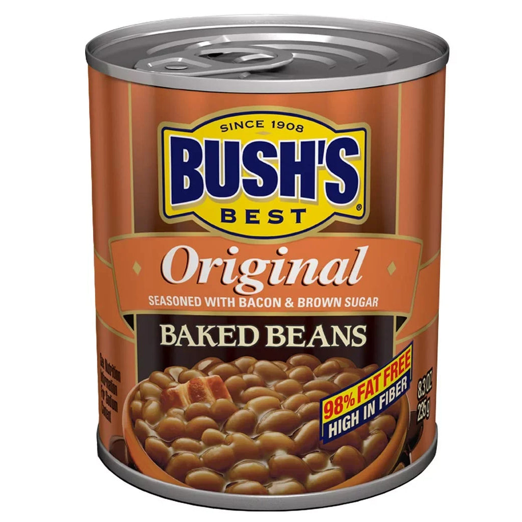 BUSH'S BEST Original Baked Beans, 8.3 oz (12-Pack)
