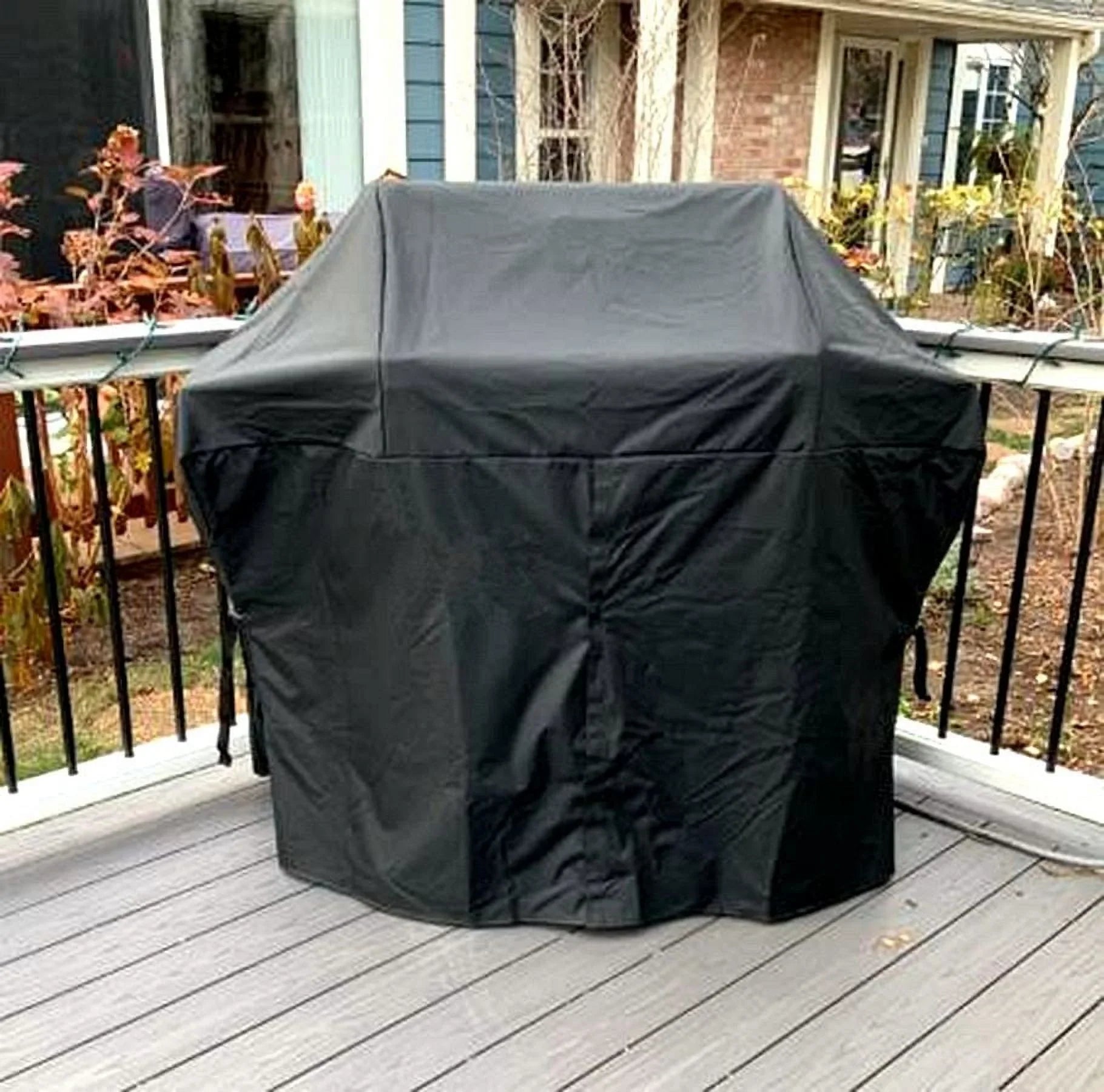 Heavy Duty Grill Cover Fit for Napoleon 61427 Rogue 425 Series Grill Cover,All Weather Protection Waterproof Cover Ebony