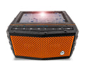 EcoXGear Sol Jam Ebony Solar Panel 5" x 6" x 3.1" Waterproof, Bluetooth Speaker