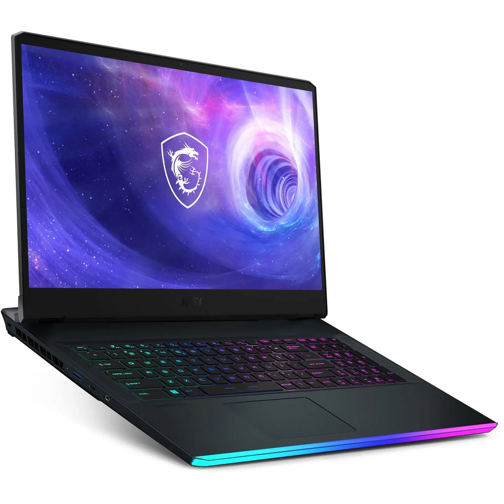 MSI GE76 Raider 17.3" 144Hz ( 12th Gen 14-Core i9-12900H, 64GB DDR5 RAM, 1TB SSD, GeForce RTX 3060) FHD Thin Bezel Gaming Laptop, RGB Backlit, Thunderbolt 4, Webcam, Win 11 Home, Titanium Blue