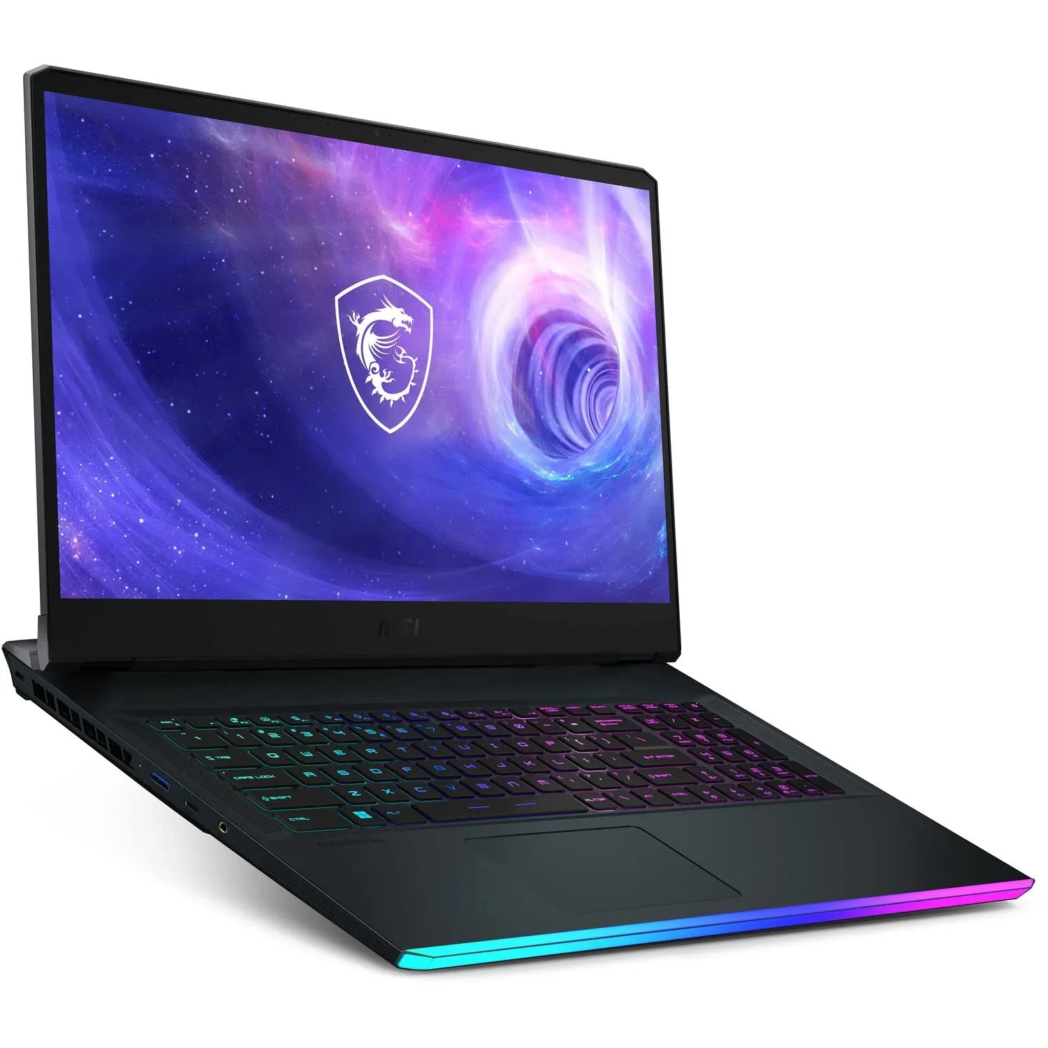 MSI GE76 Raider 17.3" 144Hz ( 12th Gen 14-Core i9-12900H, 64GB DDR5 RAM, 1TB SSD, GeForce RTX 3060) FHD Thin Bezel Gaming Laptop, RGB Backlit, Thunderbolt 4, Webcam, Win 11 Home, Titanium Blue