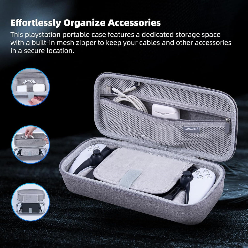 Kothab Carrying Travel Storage Case Compatible with Playstation Portal Remote Player, Protective Cover Case for PS5 Portal-Shockproof Anti-Scratch, Playstation Portal Accessories