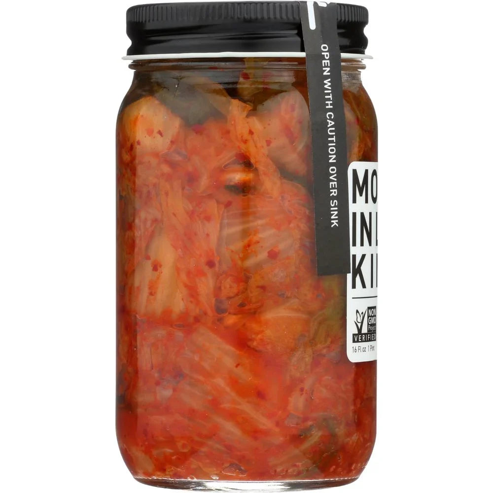 Mother In Laws Kimchi Vegan Napa Cabbage Kimchi, 16 Fluid Ounce -- 6 per case.