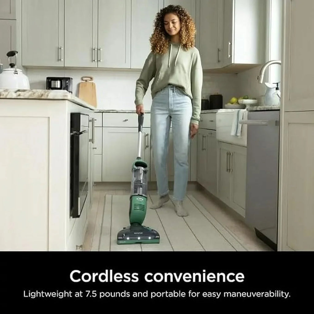 Pre-Owned Shark Rotator Freestyle Upright Bagless Cordless Stick Vacuum SV1114 GREEN/GRAY (Fair)