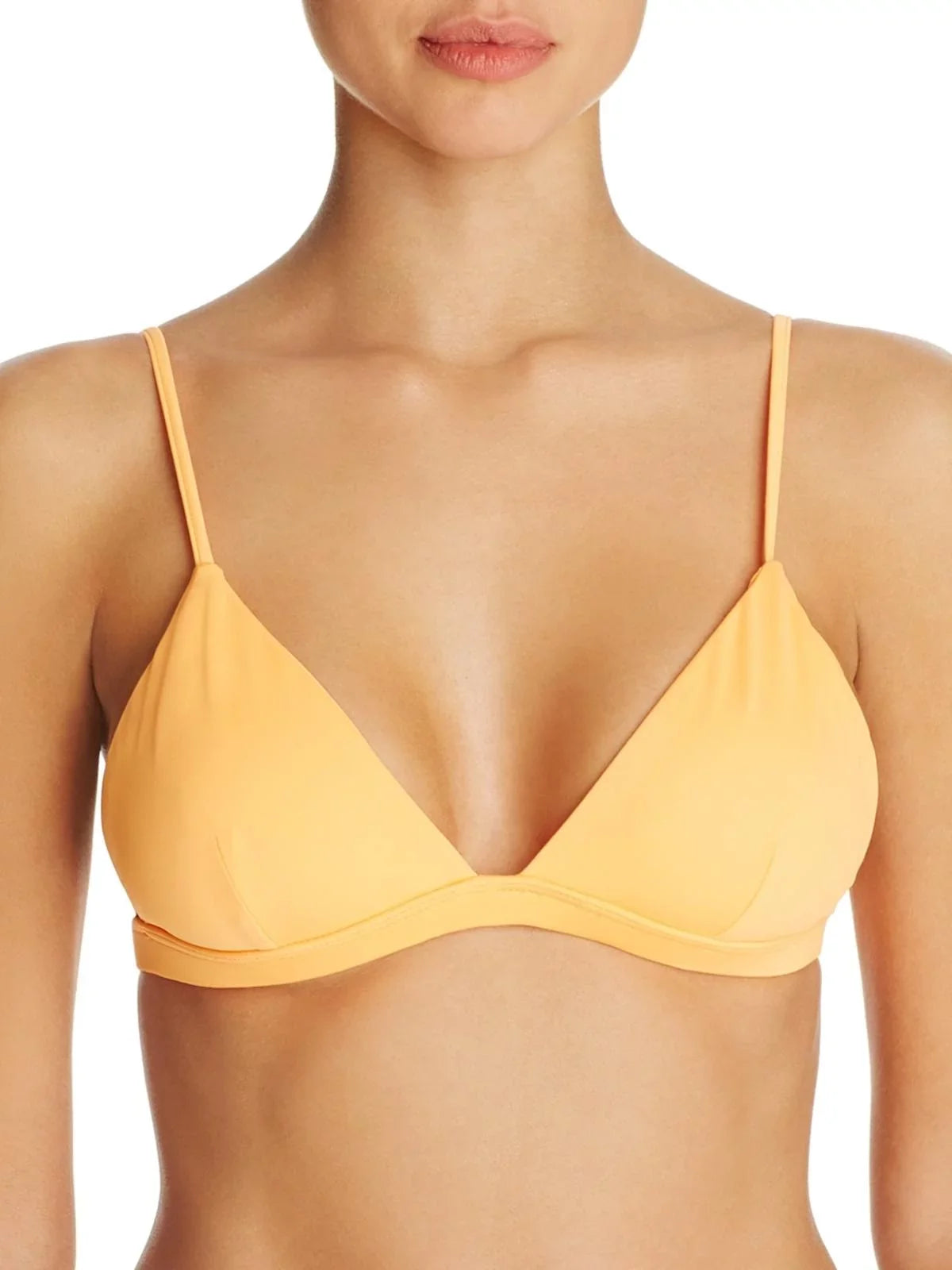 Milly Womens Solid Classic Swim Top Separates