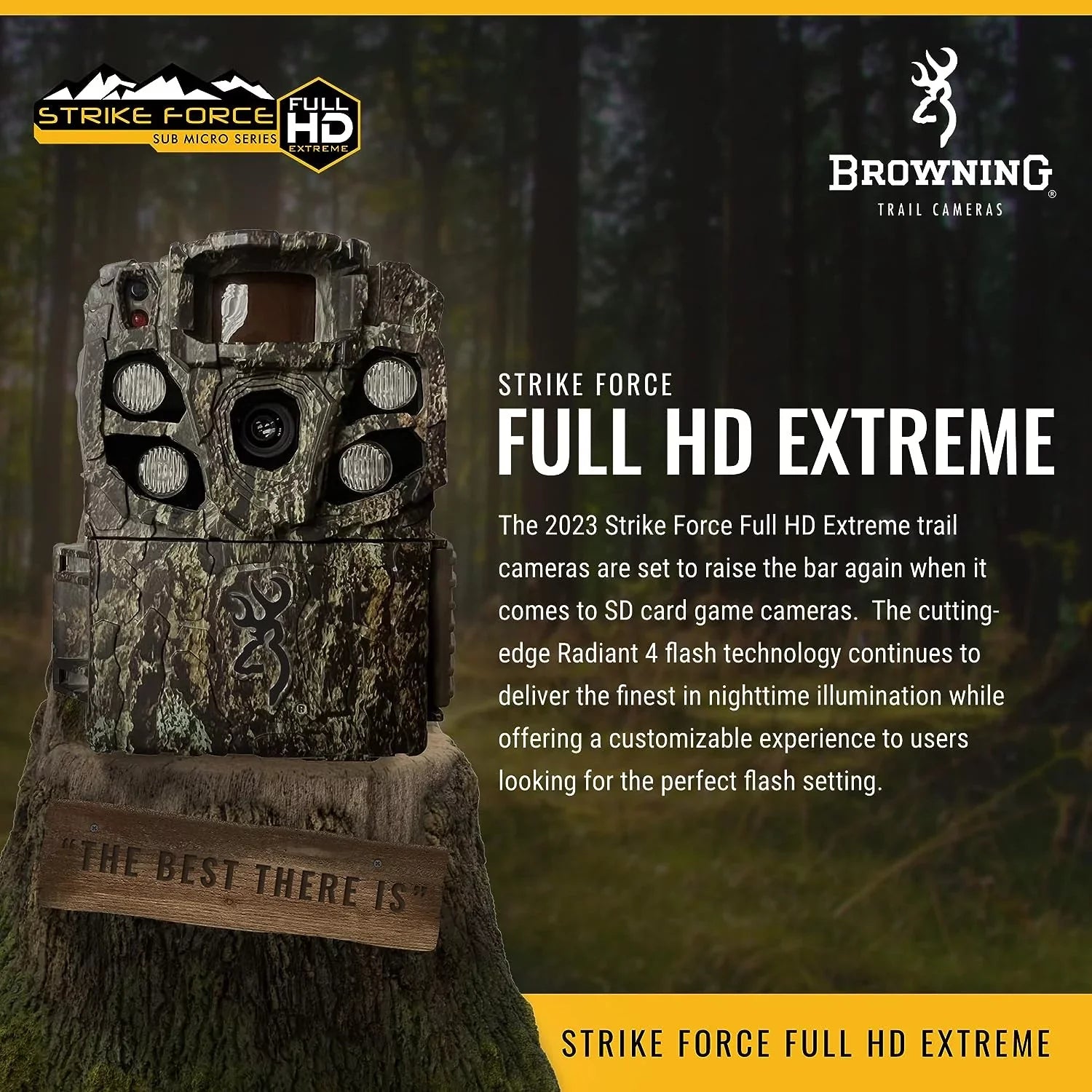 Browning Strike Force Full HD Extreme Trail Camera SD Card Sold Separately