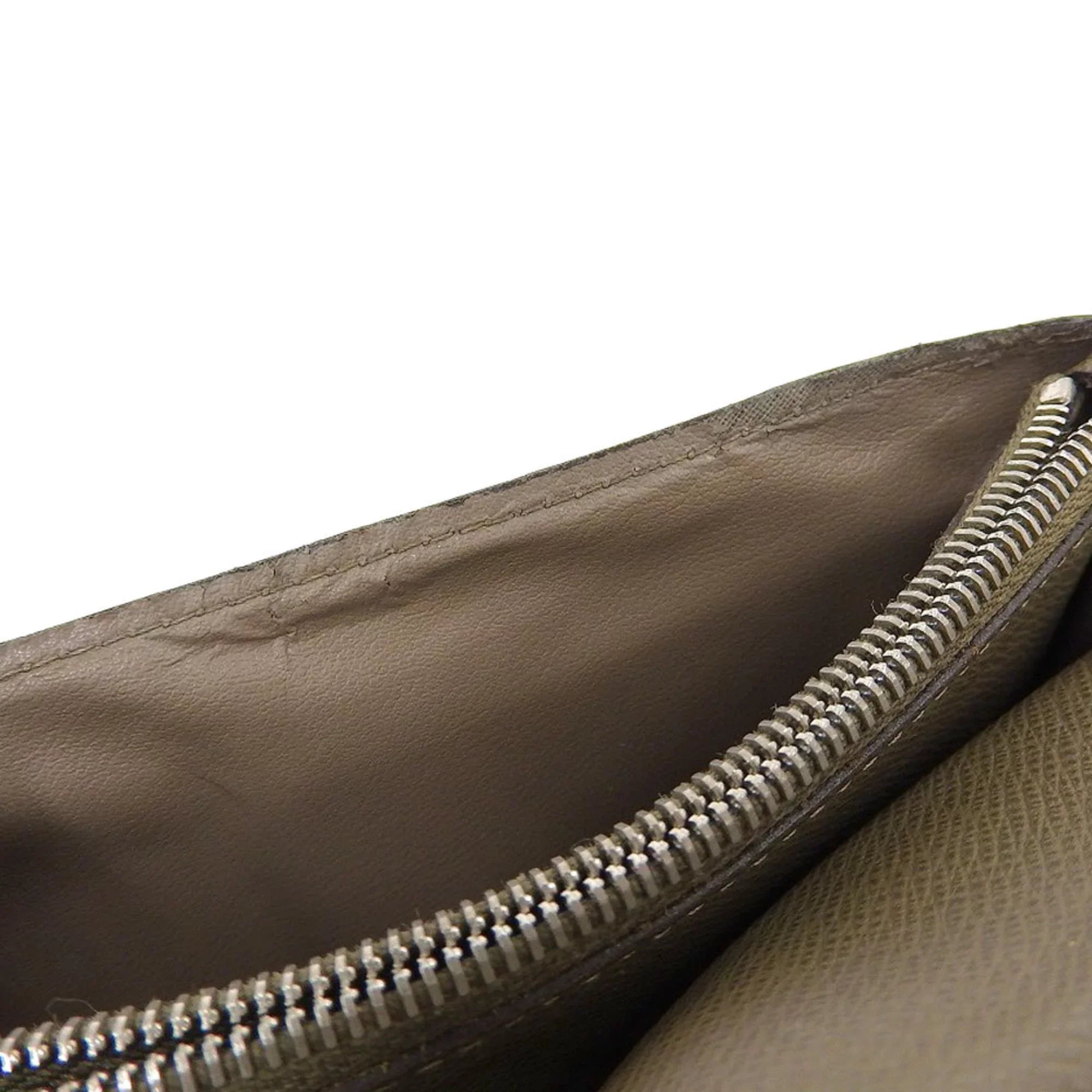 Pre-Owned Louis Vuitton LOUIS VUITTON Taiga Portefeuille Brother Bifold Long Wallet Ural M32807 (Good)