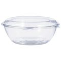 Dart Tamper-Resistant, Tamper-Evident Bowls with Dome Lid, 48 oz, 8.9 Thickness x 3.4h, Clear, Plastic, 100/Carton