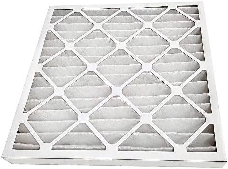 20x25x2 pleated air filter, merv 8 (case of 12)
