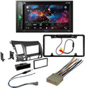 KIT5008 Bundle for 2006-2011 Honda Civic W/ Pioneer AVH-241EX Double DIN Car Stereo with Bluetooth/Backup Camera/Installation Kit/in-Dash DVD/CD AM/FM 6.2" Touchscreen Digital Media Receiver