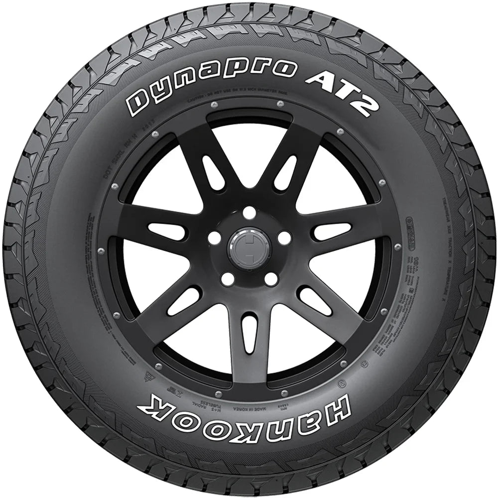 Set of 4 (FOUR) Hankook Dynapro AT2 LT 275/70R17 Load E 10 Ply A/T All Terrain Tires Fits: 2004 Dodge Ram 1500 ST, 2005 Dodge Ram 1500 Laramie