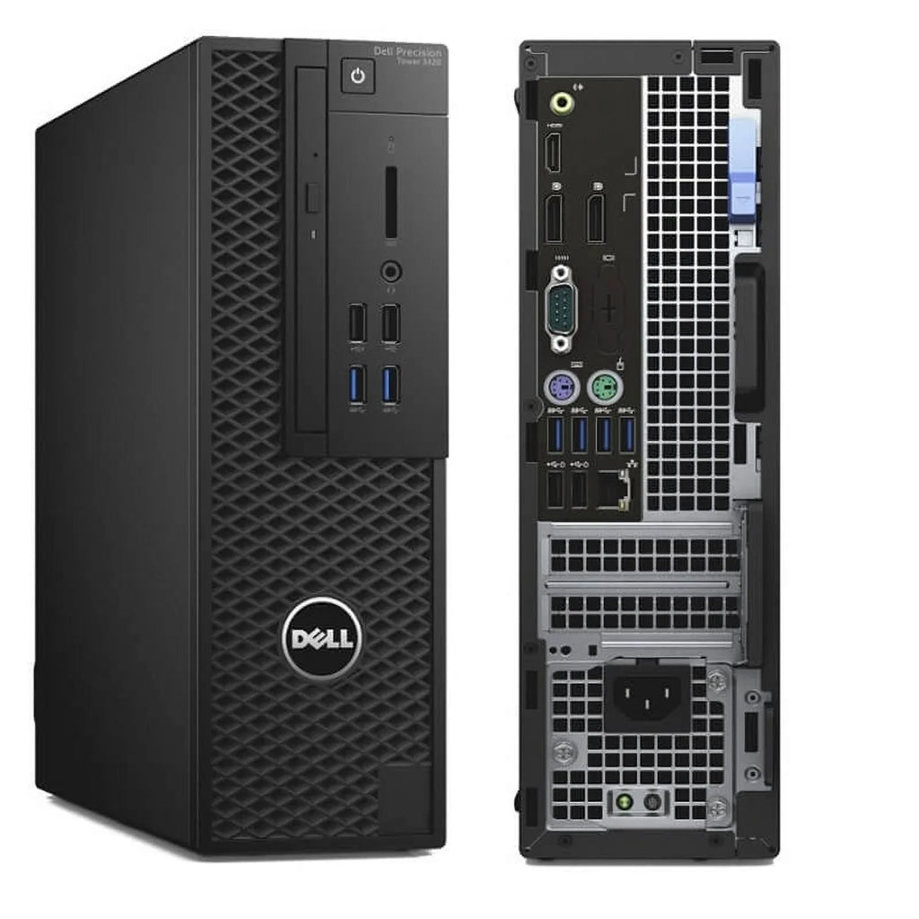 Used Precision Tower 3420 Workstation i5-6500 4C 3.2Ghz 16GB 1TB NVMe 2TB Win 10