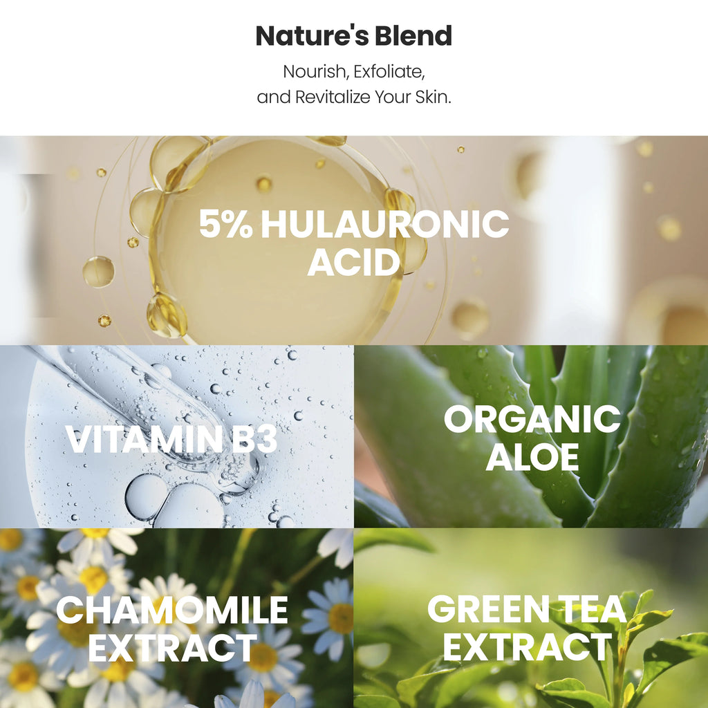 biotic Cider Vinegar Probiotic Facial Serum with Hyaluronic Acid