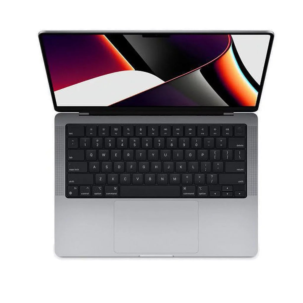 Restored MacBook Pro Laptop M1 Pro 8-Core CPU 14-Core GPU 32GB RAM 512GB SSD 14" Space Gray MKGP3LL/A (2021) - (Refurbished)