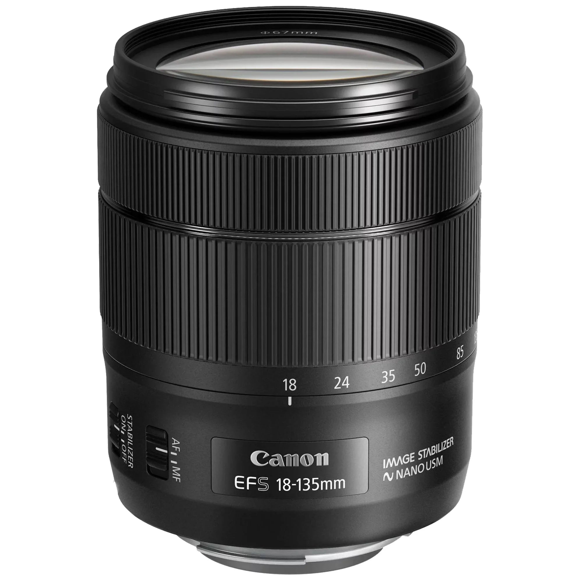 EOS 90D DSLR Camera with 18-135mm IS USM Lens + SanDisk 64GB Card + Case + 3 Pieces Filter + Flash + ZeeTech Accessory Bundle