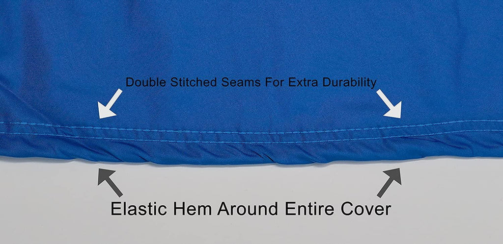 Custom Contour Fit Weatherproof Jet Ski Cover for Kawasaki 1100 STX DI 1997-1999 - Jet Color - All Weather - Trailerable - Protect from Rain & Sun! Includes Trailer Straps & Storage Bag
