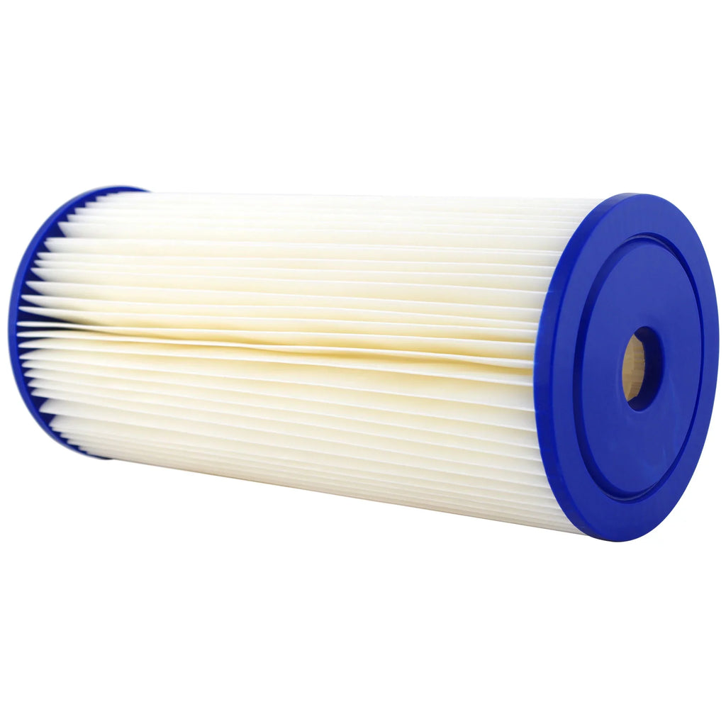 SpiroPure 10 x 4.5" Pleated Polyester Filter Cartridge, 30 Micron (8 Pack)