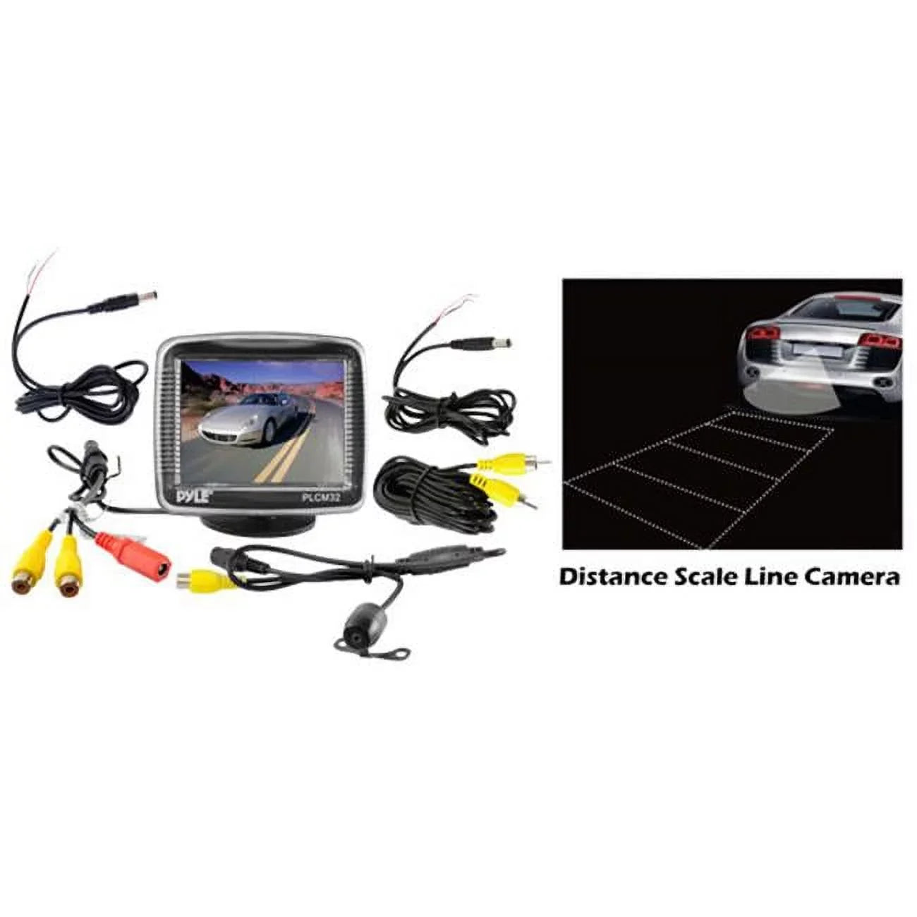 Pyle 3.5 Stand Monitor with Camera