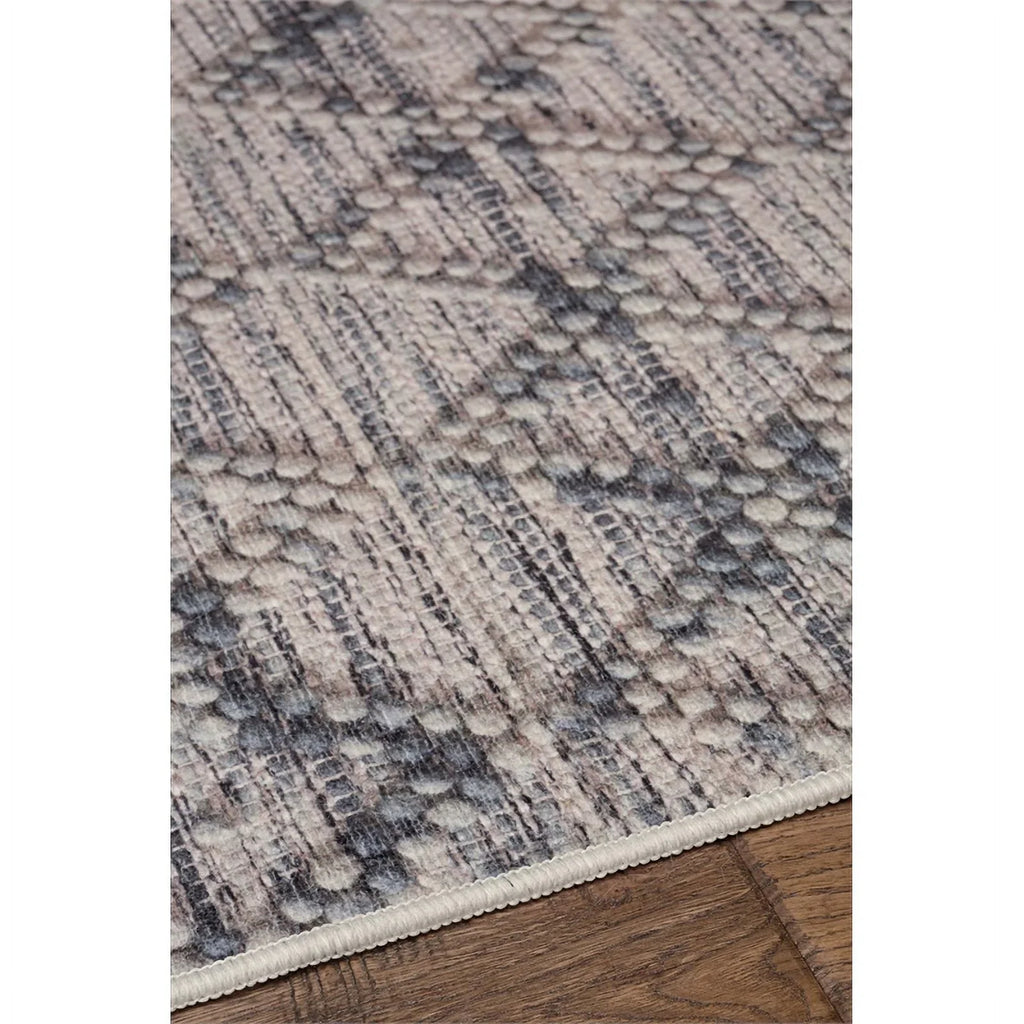 Linon Marion Macomb Polyester 8' x 10' Area Rug in Cream