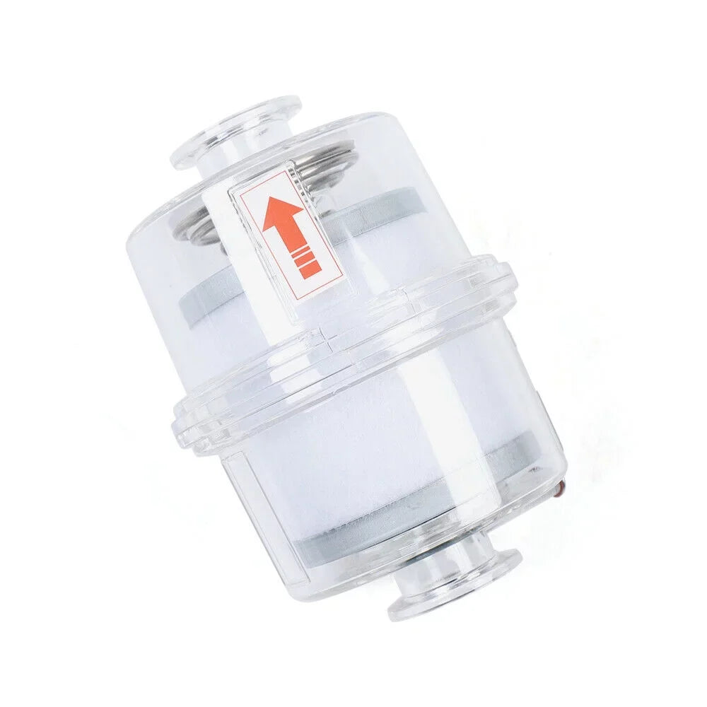 TFCFL Oil Mist Filter for Vacuum Pump Fume Separator Exhaust Filter KF25 White