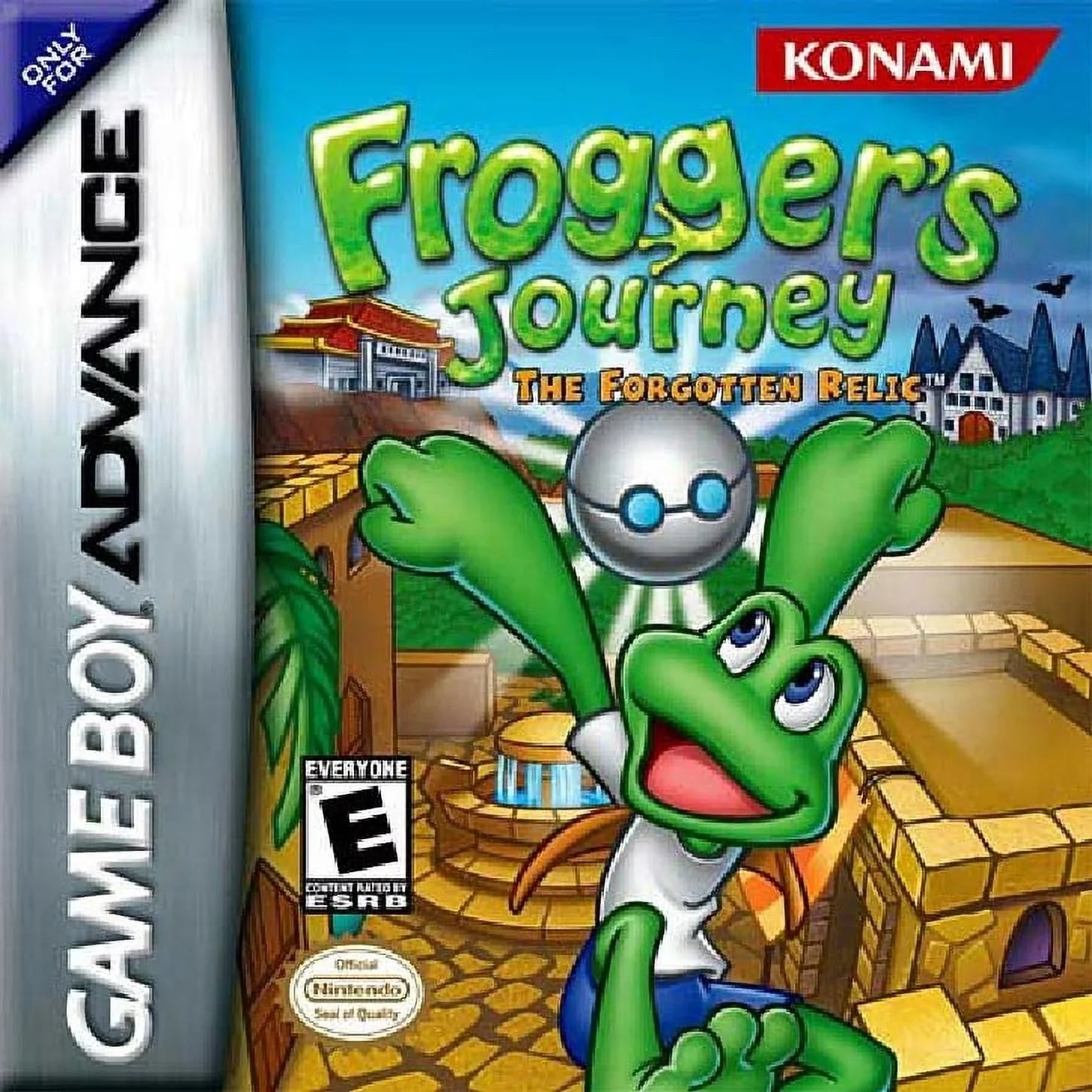 Restored Frogger's Journey: Forgotten Relic (Nintendo GameBoy Advance, 2003) Frog Game (Refurbished)