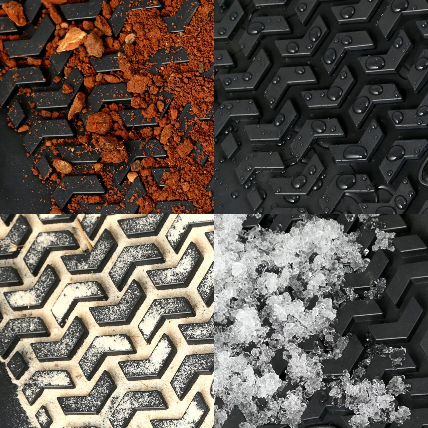Rugged Ridge by RealTruck | Floor Liner, Front | 12920.11 | Compatible with 1997-2006 Jeep Wrangler TJ/LJ