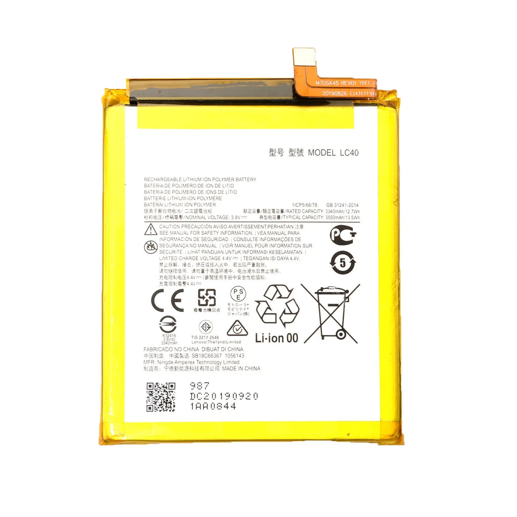 Replacement Battery LC40 for Motorola Moto E (2020) E7 XT2052 Tool