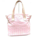Pre-Owned CHANEL New Travel GM Pink A15825 Bag Tote Women's (Good)