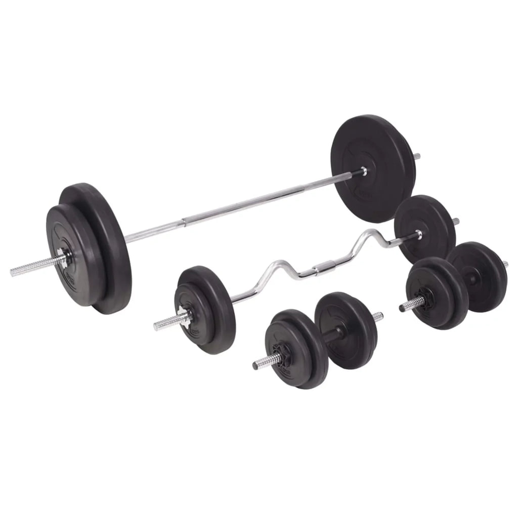 Tomshoo Barbell and Dumbbell Set 198.4 lb