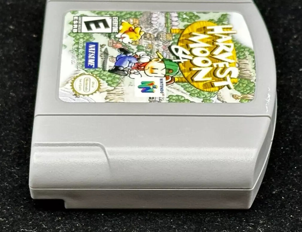 Harvest Moon 64 Nintendo 64 N64 Cassette Genuine Only NATSUME-