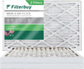 Filterbuy 16x36x2 MERV 8 Pleated HVAC AC Furnace Air Filters (3-Pack)