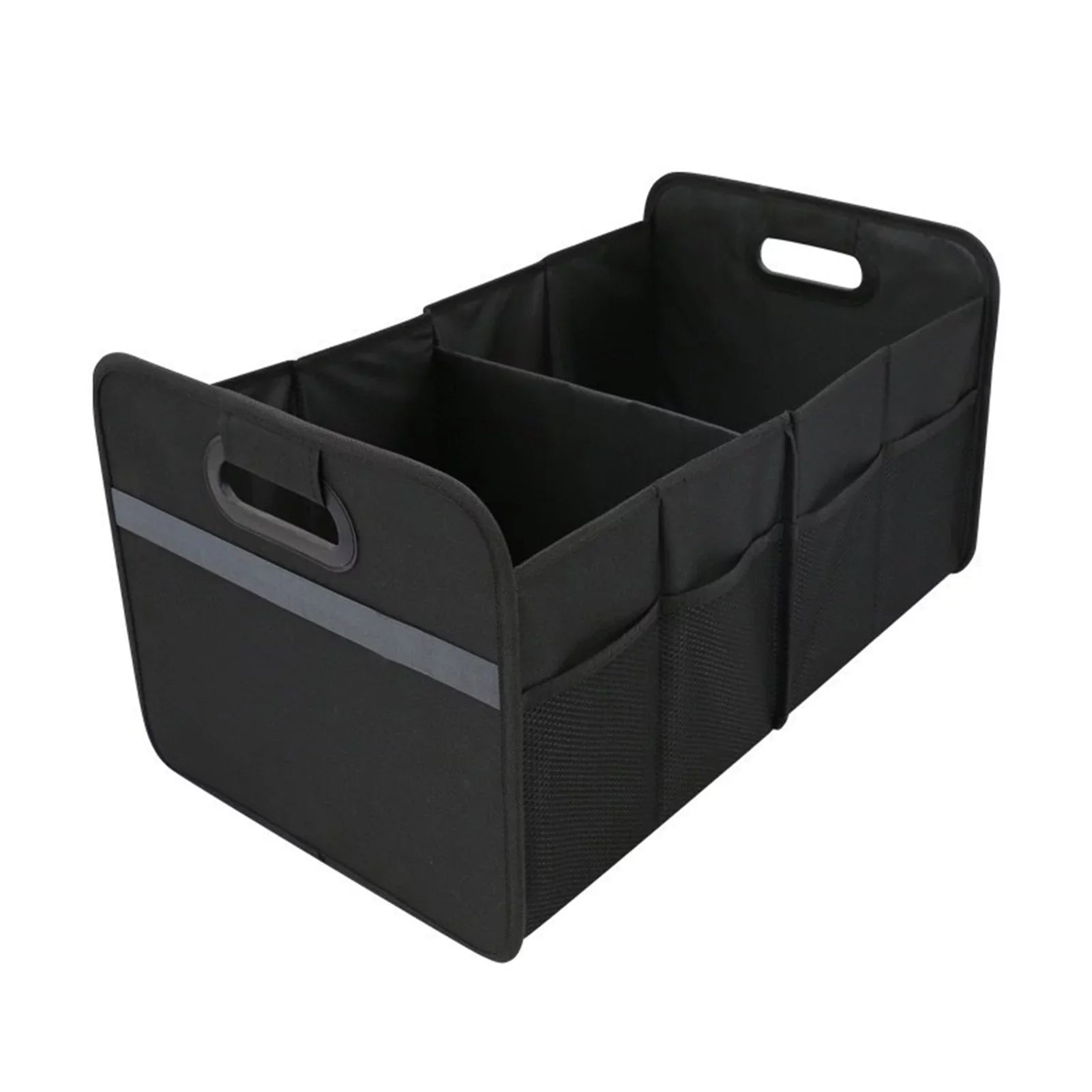 Nebublu Car Trunk Storage Box, 55L Capacity, Oxford Cloth Folding Organizer, Practical Automotive Cargo Solution