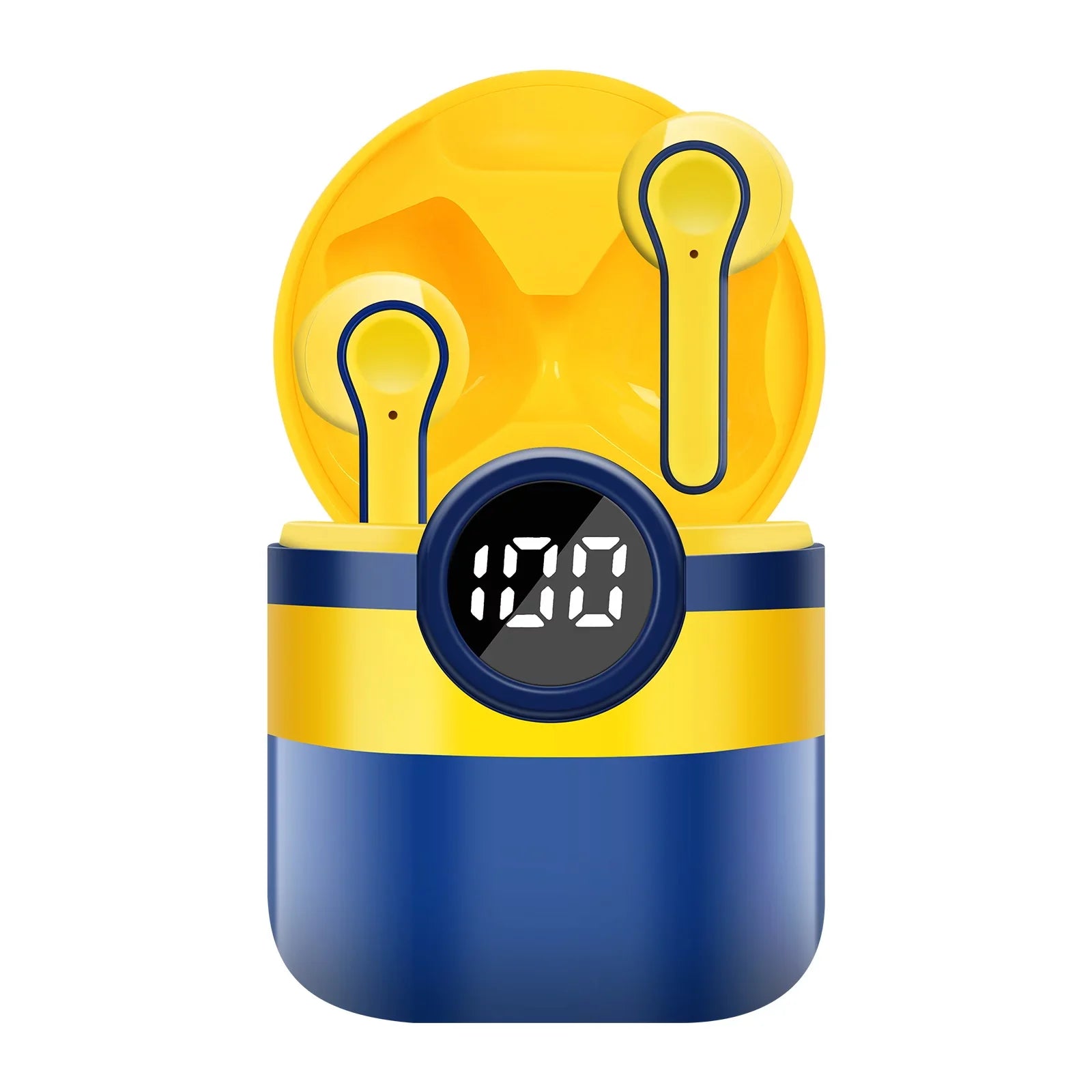 UrbanX Q350 Wireless Earbuds in Ear Bluetooth Headphones For HTC Desire 601 with Microphone & Digital Display IPX7 Waterproof Deep Bass Bluetooth Earbuds for Sports Work & Music.