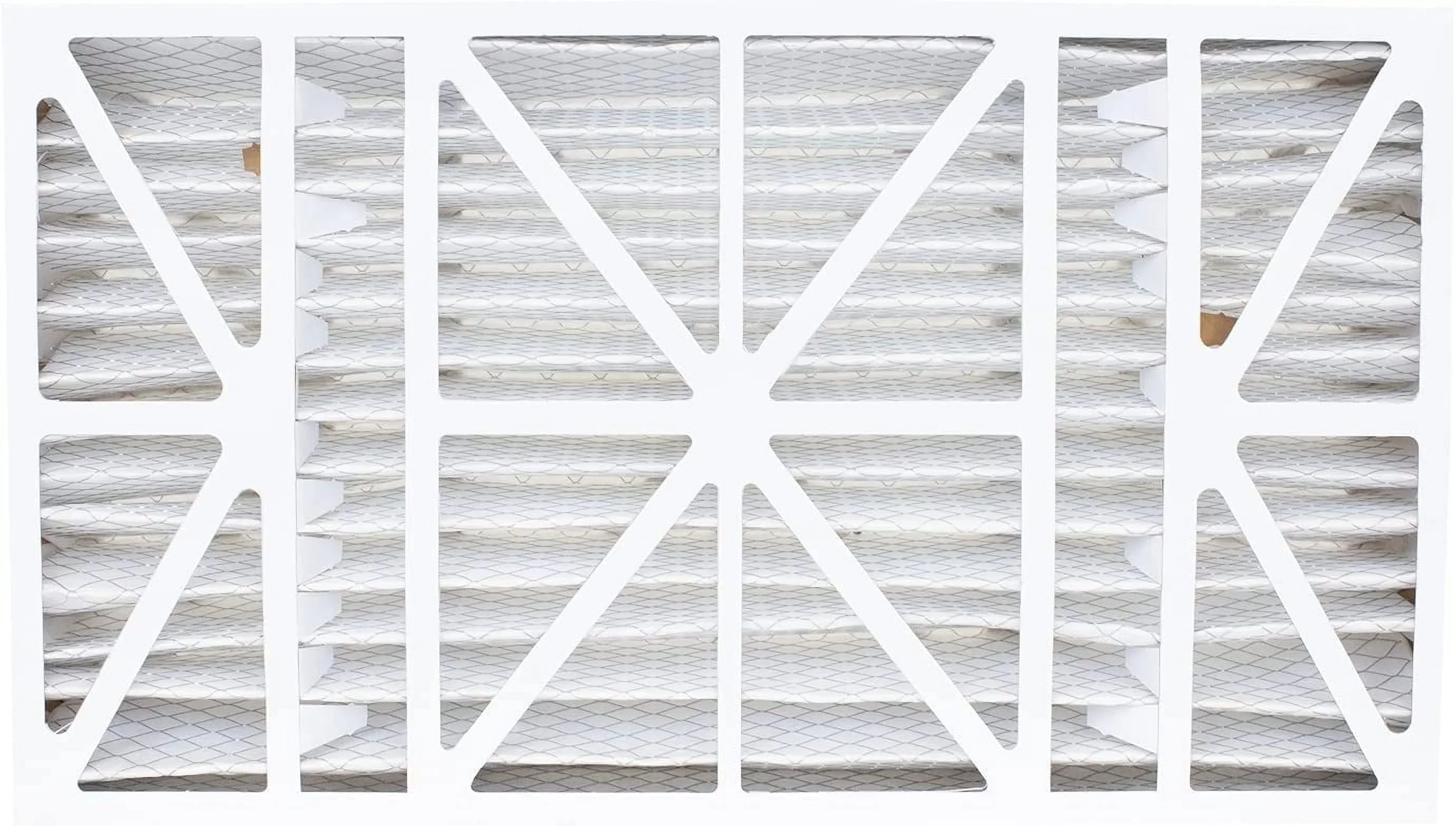 Filterbuy 17x26x4 MERV 8 Pleated HVAC AC Furnace Air Filters for Lennox x6664 (1-Pack)